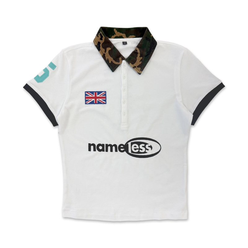 UNION JACK POLO- WT